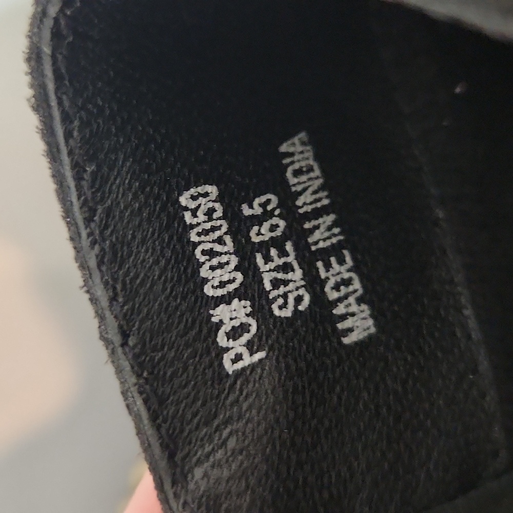 AMAZING JOURNEE BLACK SUEDE INSIDE ZIP ANKLE BOOTS SIZE 6.5 - Picture 7 of 7